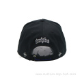 100% Cotton Black Baseball Cap Wholesale